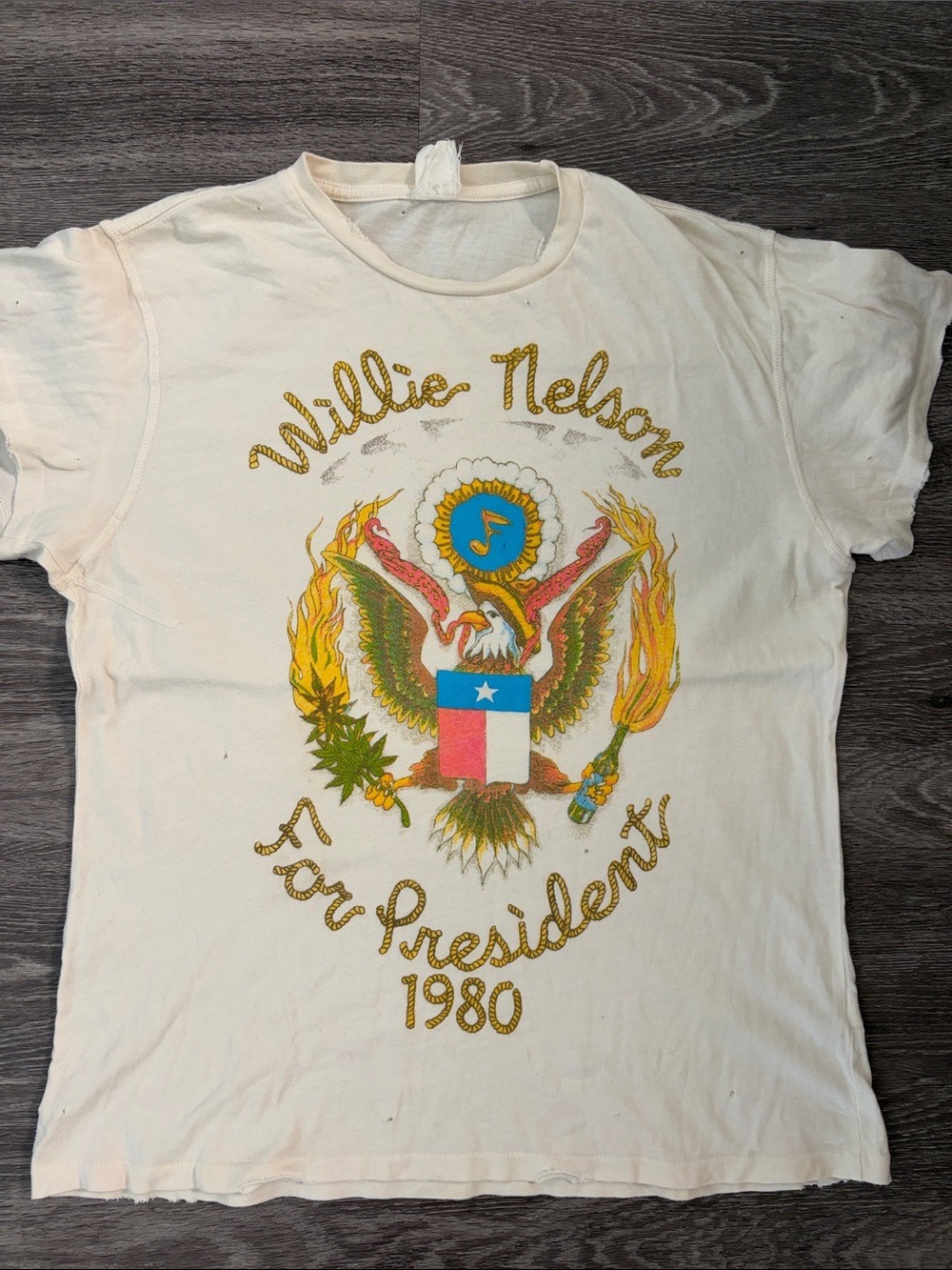 MADEWORN Willie Nelson For President T Shirt